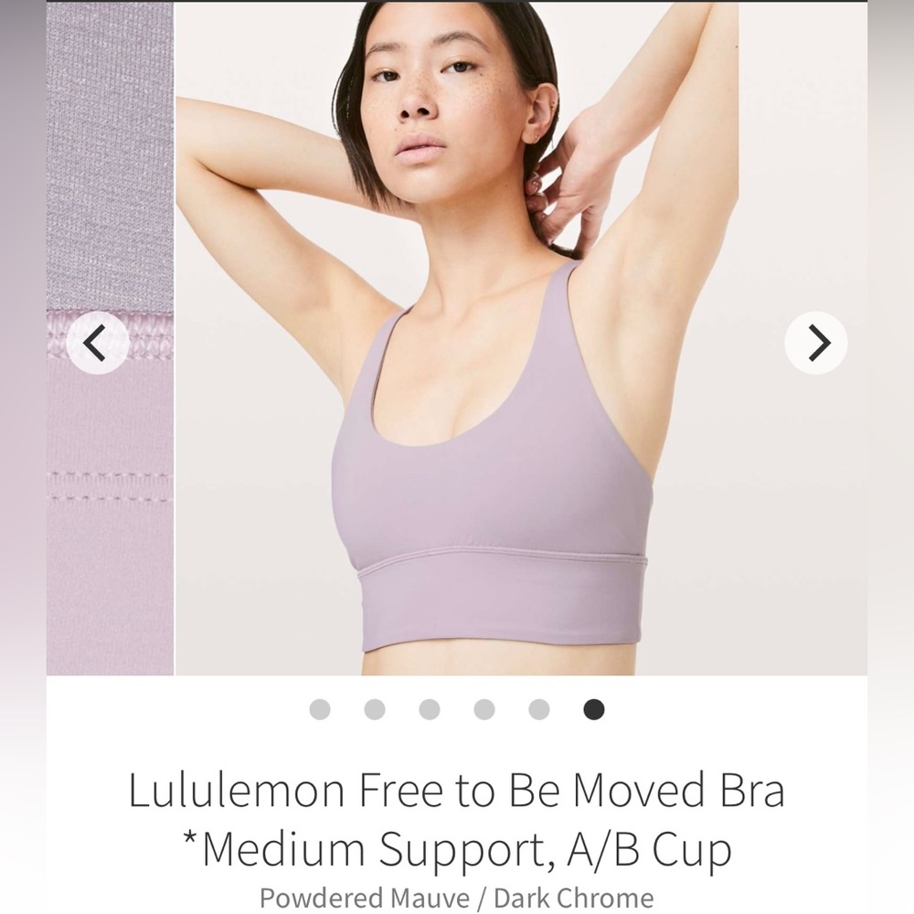 Lululemon Free to Be Moved Bra *Medium Support, A/B Cup